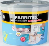 Краска акриловая моющаяся  1.1 кг FARBITEX *6 (4300006826)