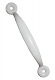 Ручка-скоба РС-68 белая (Кунгур)*100