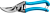 Секатор GRINDA PROLine, цельнокованный, плоскостной, 210мм. Р-10 (423410) (БР)